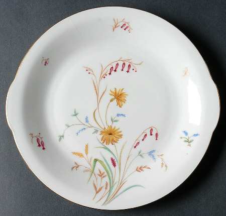 F242 Handled Cake Plate