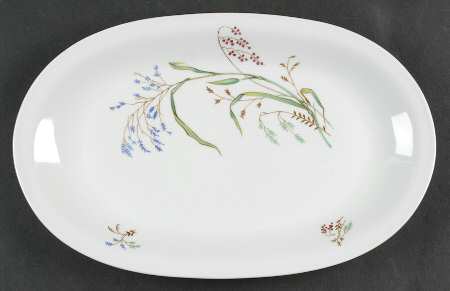 F243 12" Oval Serving Platter