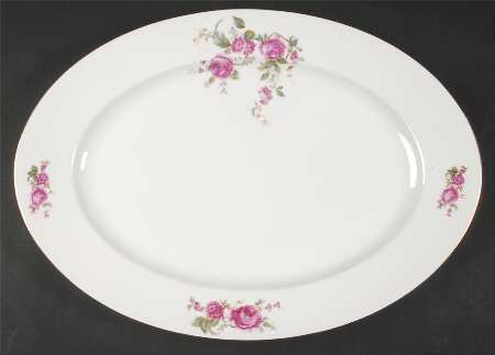 P860 15" Oval Serving Platter
