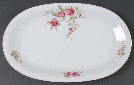 P860 12" Oval Serving Platter