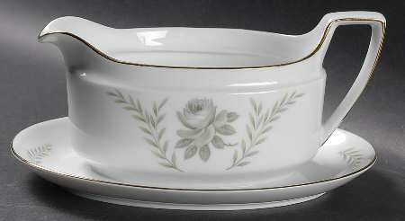 Roselyn Gravy Boat with Attached Underplate
