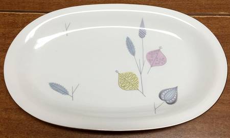 Spring Theme 12" Oval Serving Platter