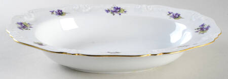 W1638 10" Oval Vegetable Bowl