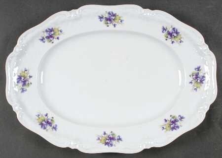 W1638 14" Oval Serving Platter