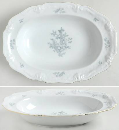 W2064 10" Oval Vegetable Bowl