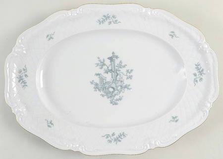 W2064 14" Oval Serving Platter