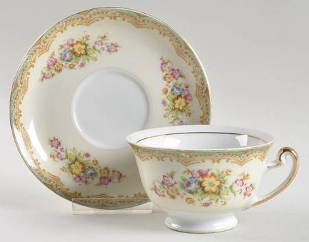 ESO6 Footed Cup & Saucer Set
