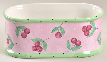 Bois D'Arc Tutti Fruitti 1.5 Quart Oval Covered Casserole No Lid