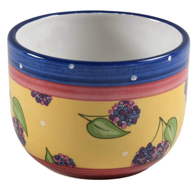 Bois D'Arc Tutti Fruitti Sugar Bowl No Lid