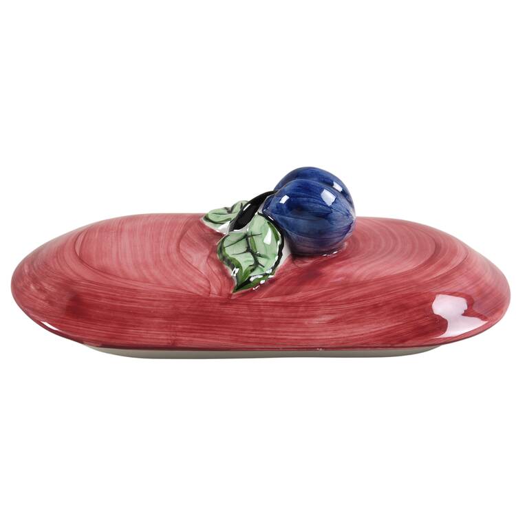 Bois D'Arc Tutti Fruitti Lid for 1.5 Quart Oval Covered Casserole