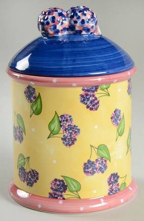 Bois D'Arc Tutti Fruitti Small Canister & Lid