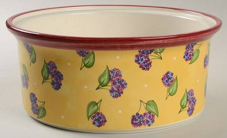 Bois D'Arc Tutti Fruitti 3 Quart Round Casserole No Lid