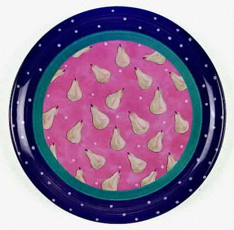 Bois D'Arc Tutti Fruitti Coupe Dinner Plate
