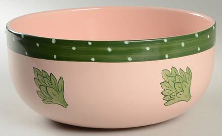 Bois D'Arc Tutti Fruitti 10" Large Salad Serving Bowl