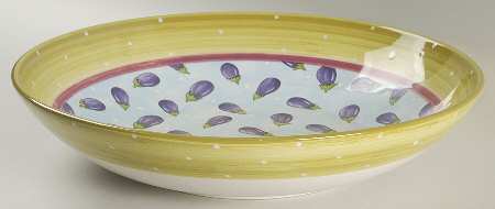 Bois D'Arc Tutti Fruitti 14" Pasta Serving Bowl