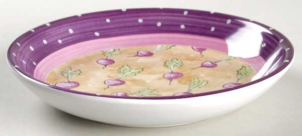 Bois D'Arc Tutti Fruitti Coupe Soup Bowl