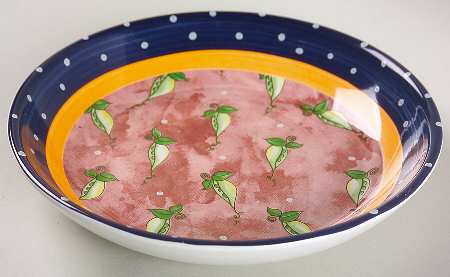 Bois D'Arc Tutti Fruitti Coupe Soup Bowl