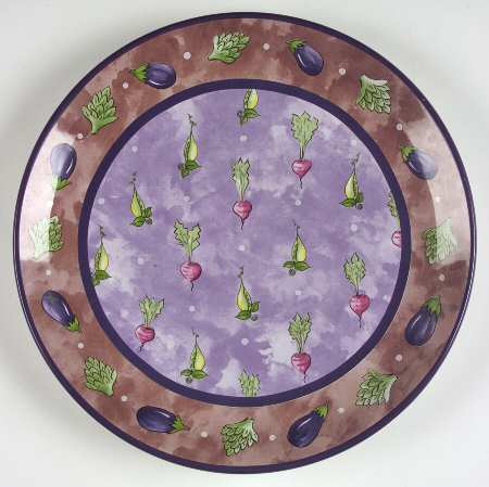 Bois D'Arc Tutti Fruitti Service Plate (Charger)