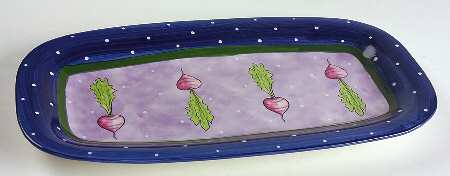 Bois D'Arc Tutti Fruitti Rectangular Tray