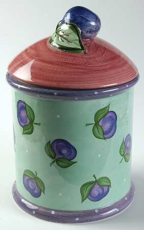 Bois D'Arc Tutti Fruitti Medium Canister & Lid