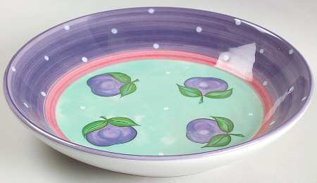 Bois D'Arc Tutti Fruitti Coupe Soup Bowl