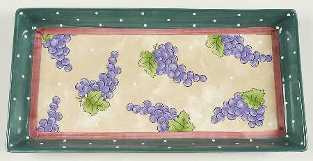 Bois D'Arc Tutti Fruitti Rectangular Tray