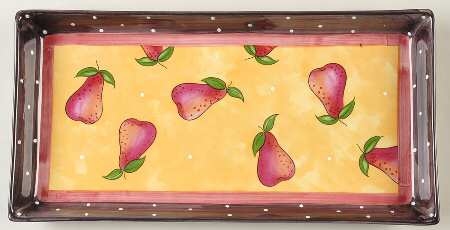 Bois D'Arc Tutti Fruitti Rectangular Tray