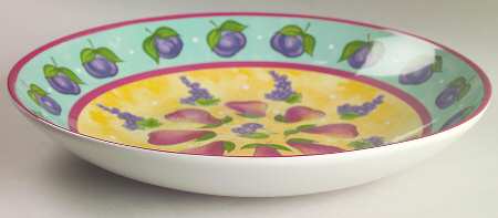 Bois D'Arc Tutti Fruitti 13" Pasta Serving Bowl