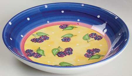Bois D'Arc Tutti Fruitti Coupe Soup Bowl