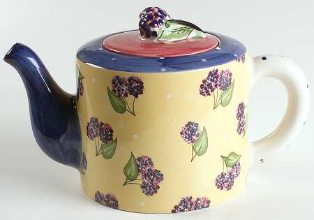 Bois D'Arc Tutti Fruitti Teapot & Lid