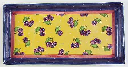 Bois D'Arc Tutti Fruitti Rectangular Tray