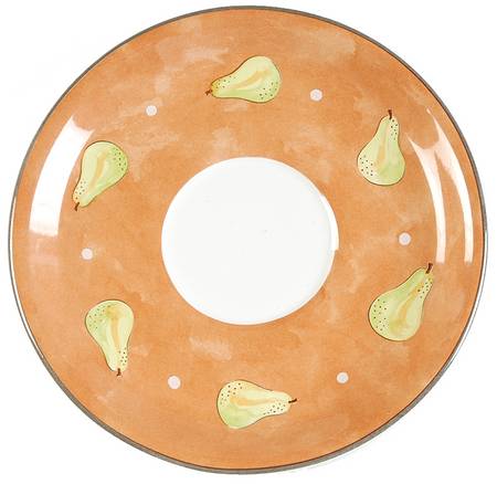 Bois D'Arc Tutti Fruitti Saucer for Flat Cup