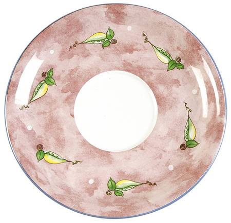 Bois D'Arc Tutti Fruitti Saucer for Flat Cup