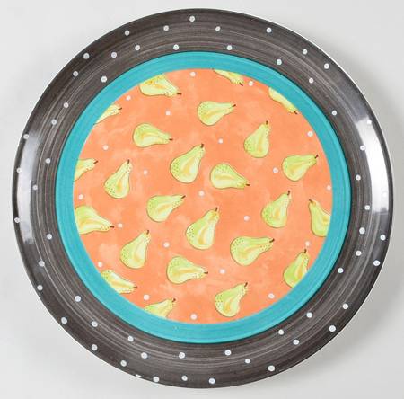 Bois D'Arc Tutti Fruitti Coupe Dinner Plate