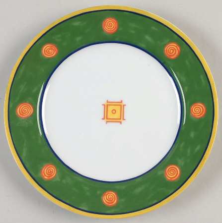 Kente Salad Plate
