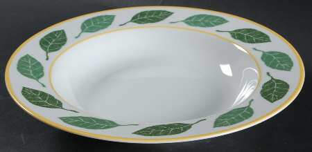 Lemon Tree Large Rim Soup Bowl