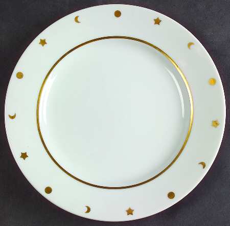 Sole E Luna Gold Salad Plate
