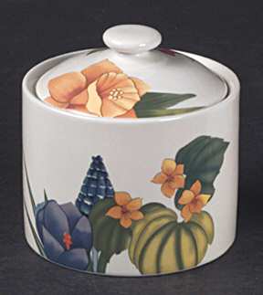 Spring Garden Sugar Bowl & Lid
