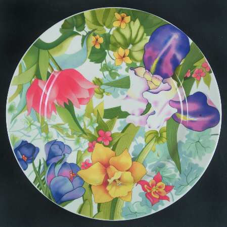 Spring Garden Salad Plate