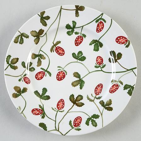 Strawberry Salad Plate
