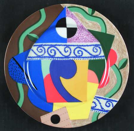 Vine Song Salad Plate