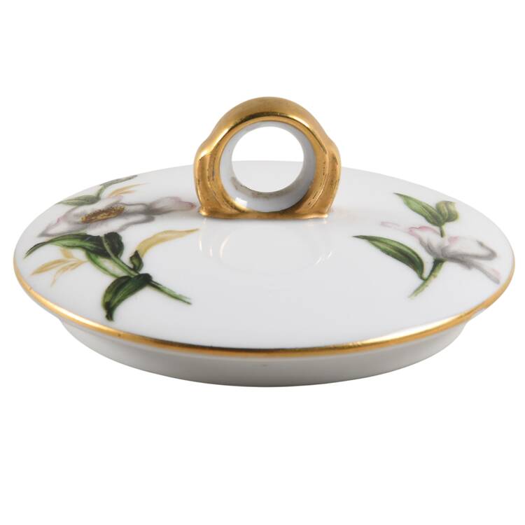 Camellia Lid for Sugar Bowl