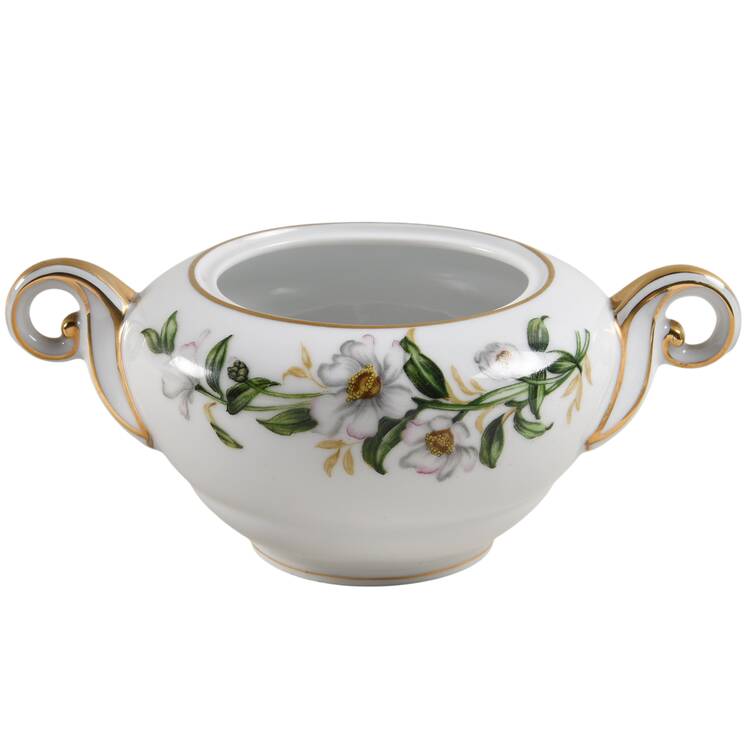 Camellia Sugar Bowl No Lid