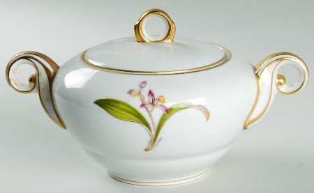 Lillian Sugar Bowl & Lid