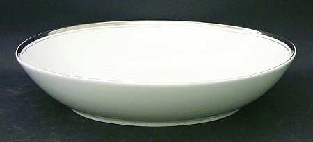 Midnight Rose 10" Oval Vegetable Bowl