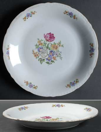 Bouquet 11" Chop Plate (Round Platter)
