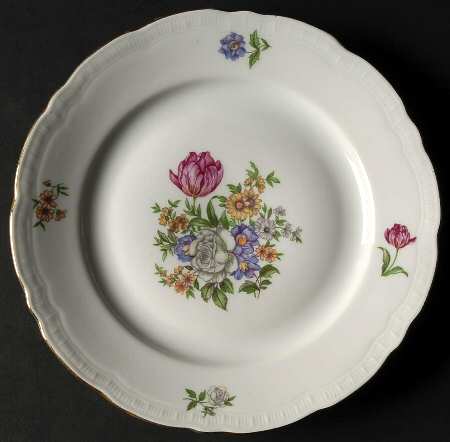 Bouquet Salad Plate