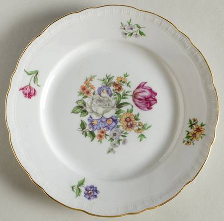 Bouquet Bread & Butter Plate