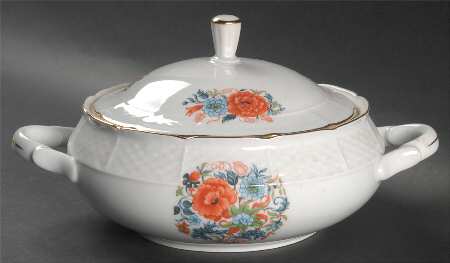 Imari Round Covered Vegetable by Europa