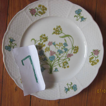 Jeunes Fleurs Salad Plate